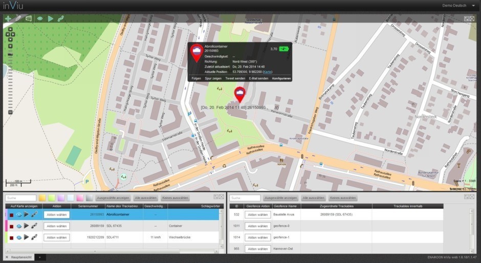 aufladbares mobiles Containerortungsmodul zur GPS Containerortung