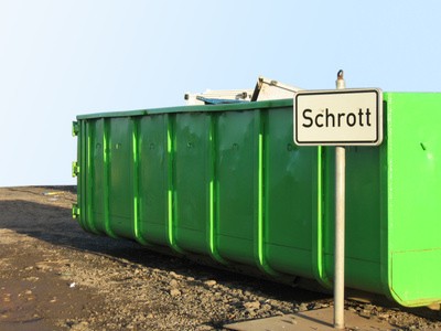 GPS Ortung Diebstahlschutz Schrottcontainer